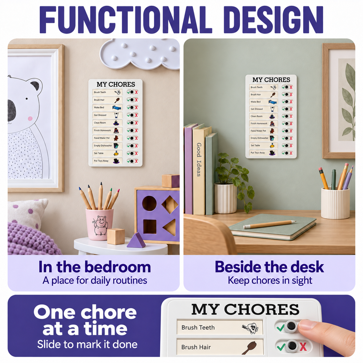 Kids Daily Routine Board