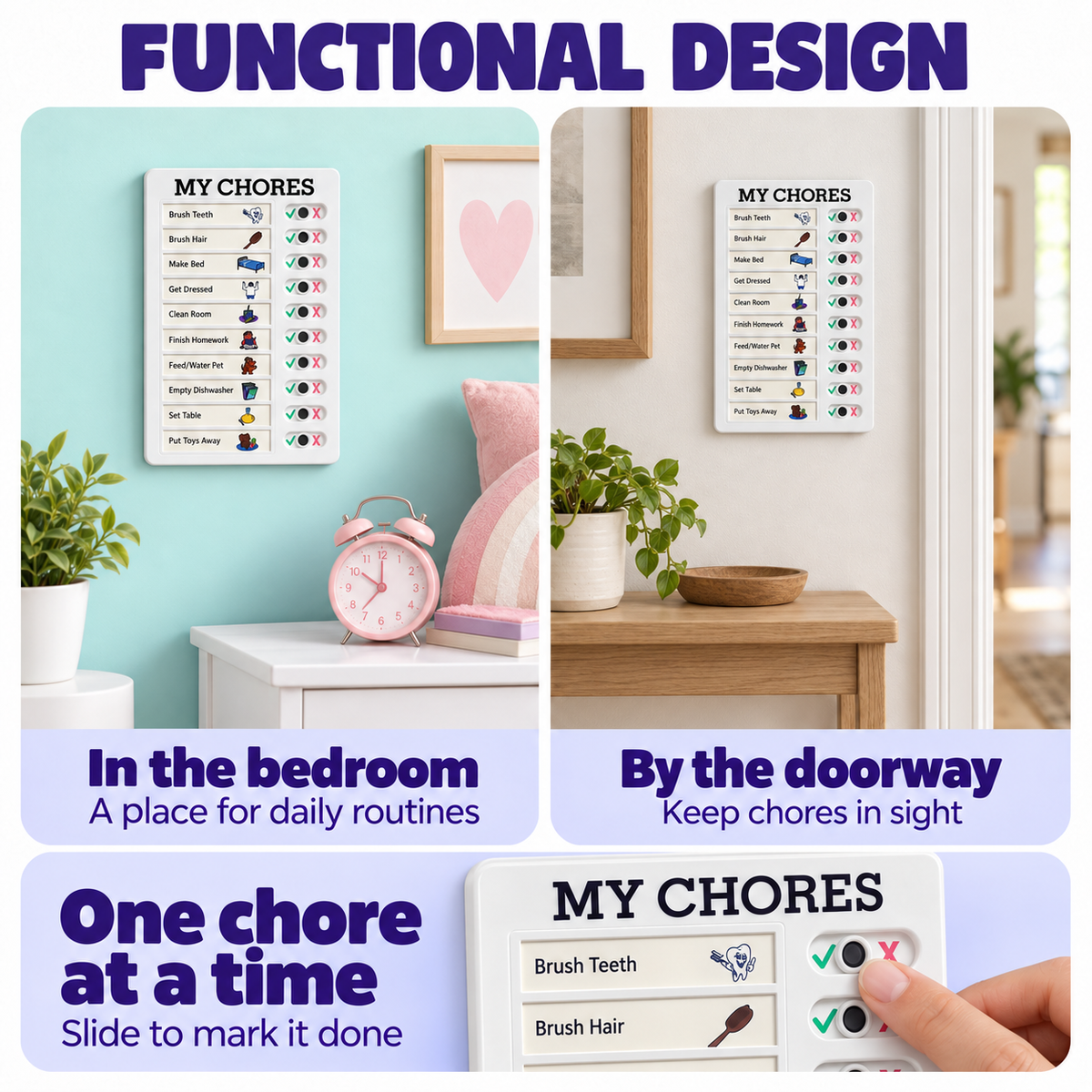 Kids Daily Routine Board