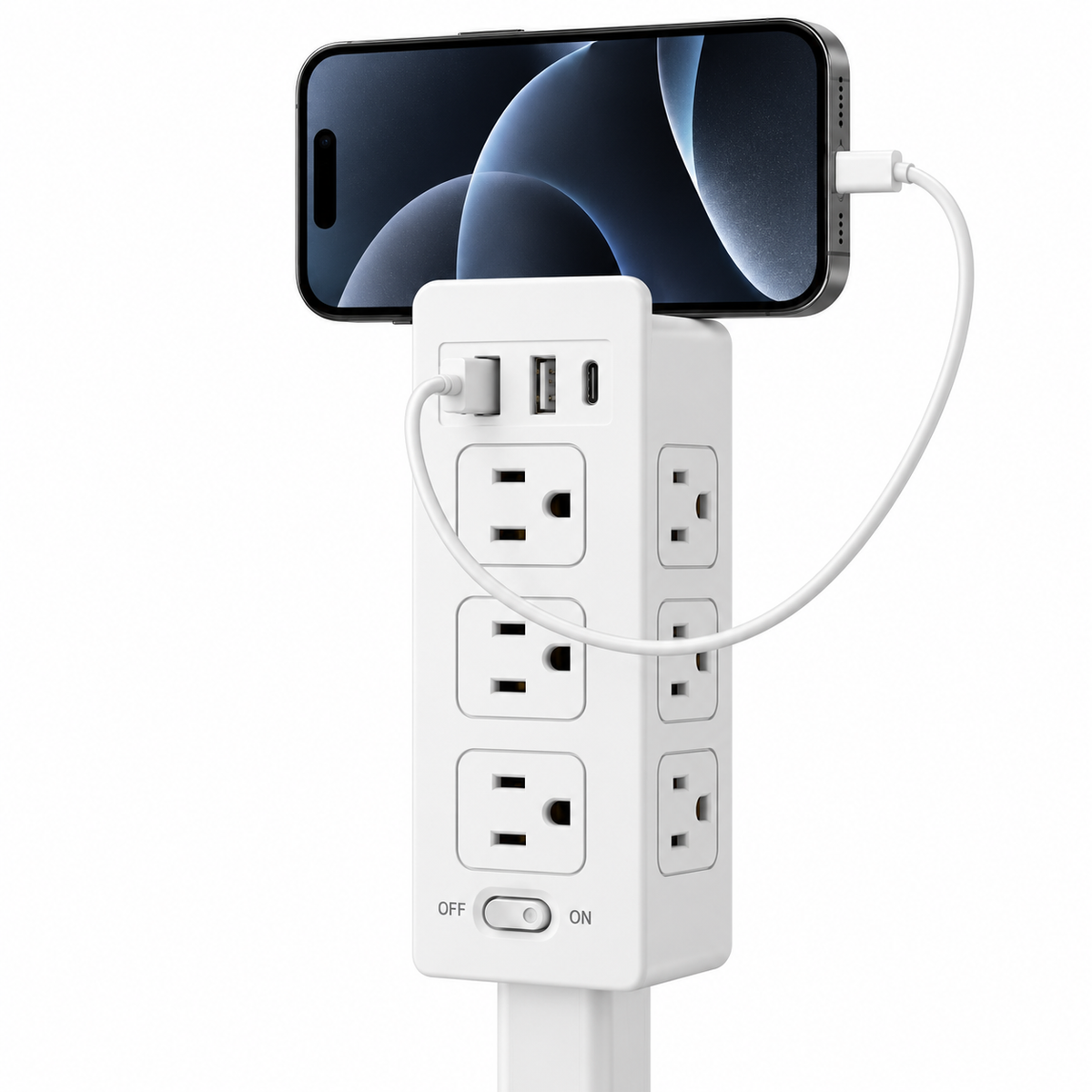 Rotating Wall Outlet Extender
