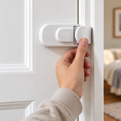 Snap-On Door Lock