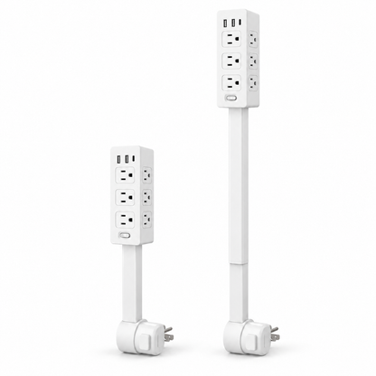 Rotating Wall Outlet Extender