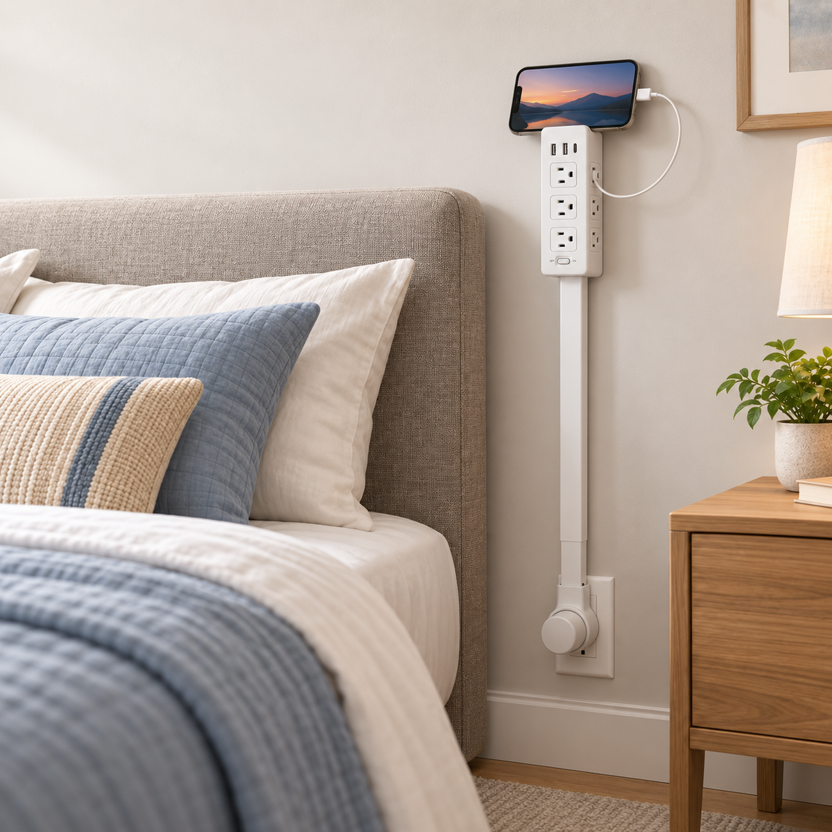 Rotating Wall Outlet Extender
