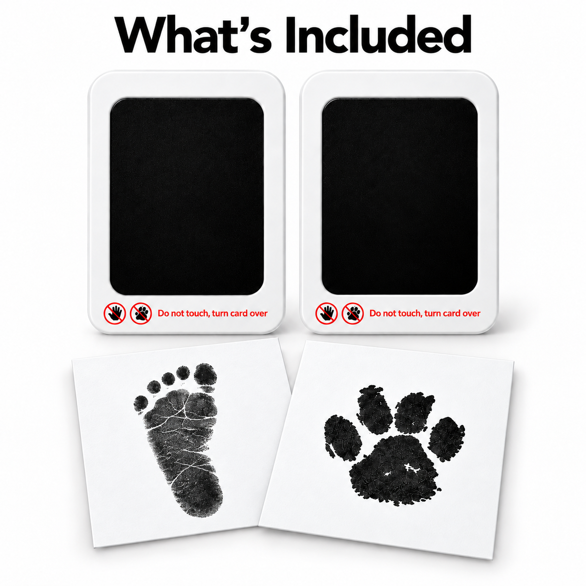 Inkless Handprint & Paw Print Keepsake Kit